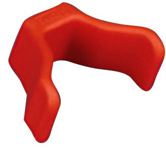 Schienenendkappe rot für Fahrradträger Carry-Bike