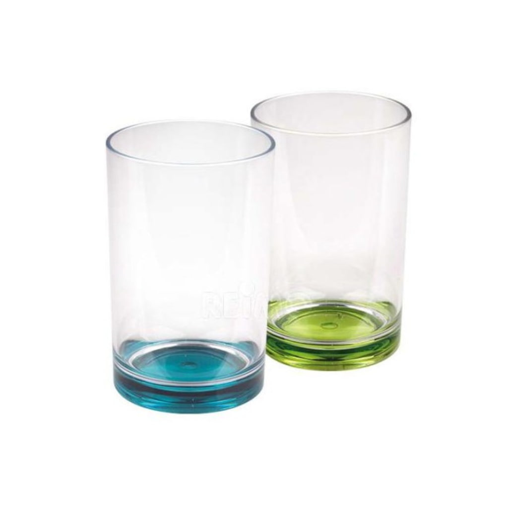 Camp4 Saftglas Tarifa 350ml Boden farbig lime petrol SAN 2er Set