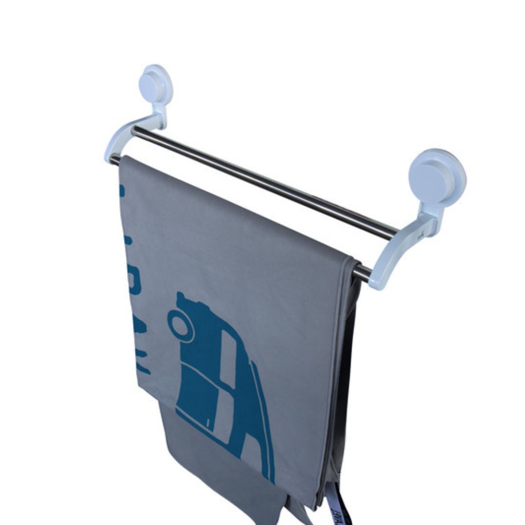 Handtuchhalter für 2 Handtücher mit Saugnäpfen