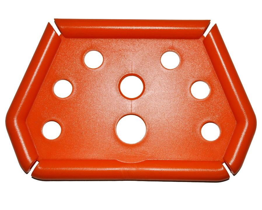Peggy Peg Uni Platte 4-er Set