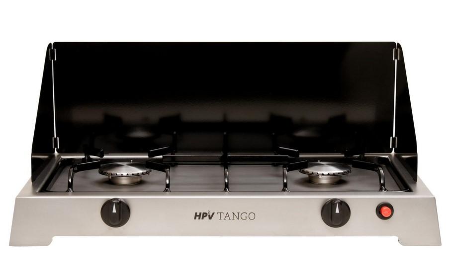 Edelstahl Gaskocher Tango 2-flammig