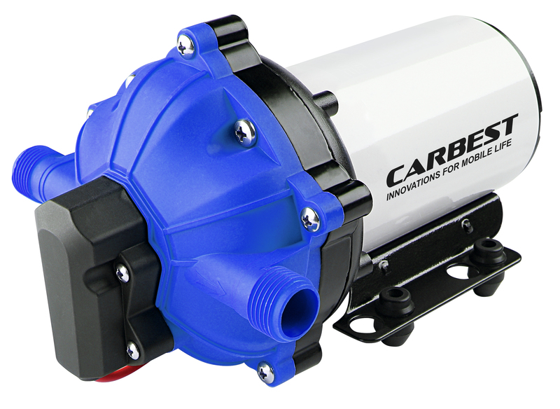 Carbest Druckwasserpumpe 12 Volt 18,9 Liter/min 4,2 bar