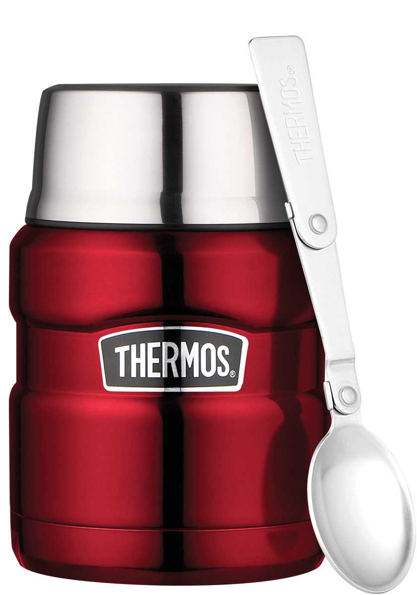 Thermos Essensbehälter 'King' 0,47 Liter, rot