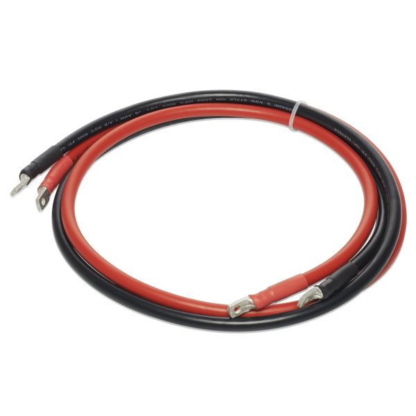 Kabelset für Sinus-Wechselrichter 1000 und 1300 Watt Querschnitt 35 mm² Länge 1,5 m