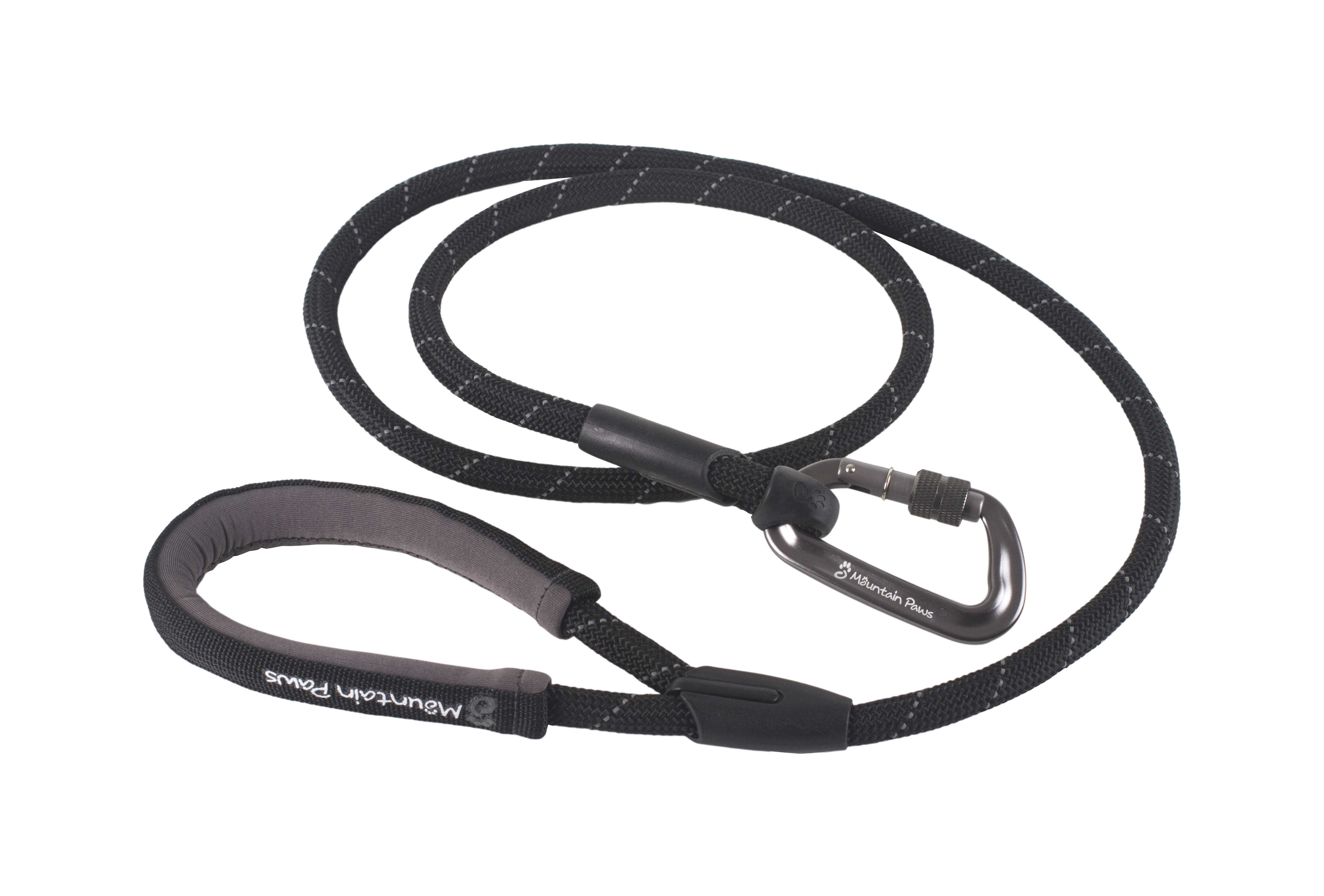 Mountain Paws Hundeleine Rope Lead schwarz