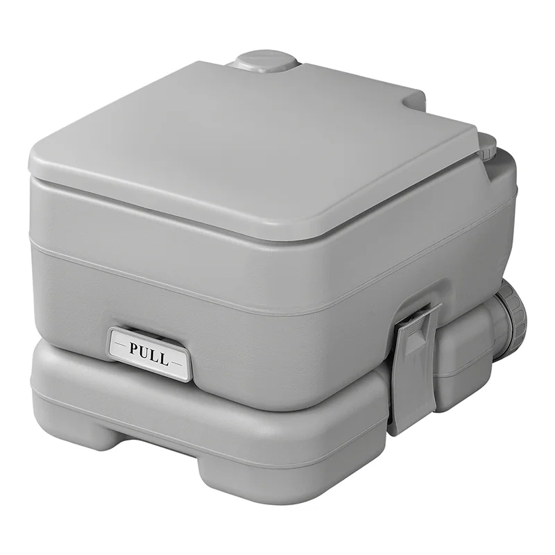 Tragbare Campingtoilette 10 Liter