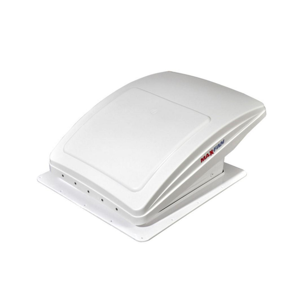 Dachventilator Dachhaube MaxxFan Deluxe 40 x 40 cm Haube weiß