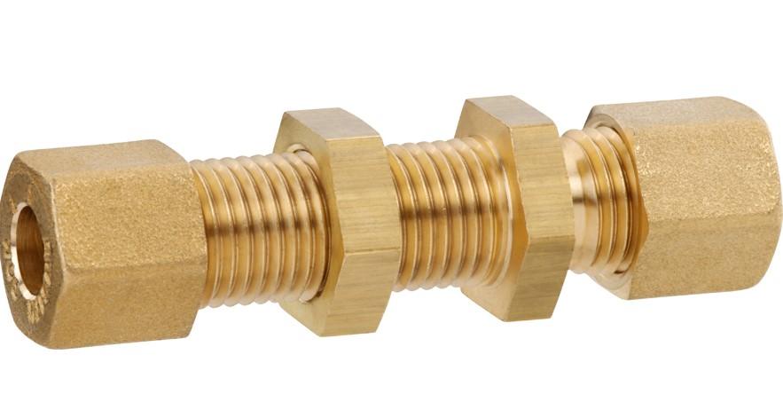 GOK Schottverschraubung Messing 8 mm gerade