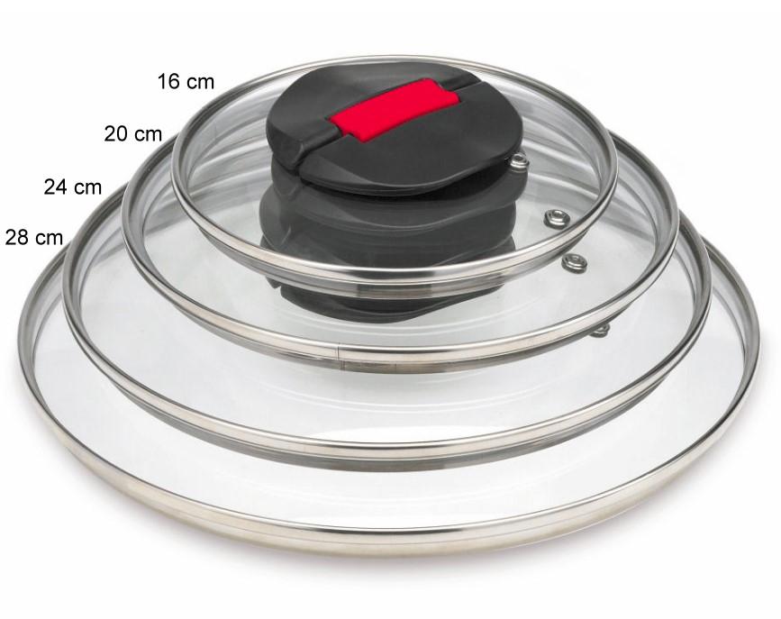 Ballarini Click & Cook Glasdeckel 16 cm