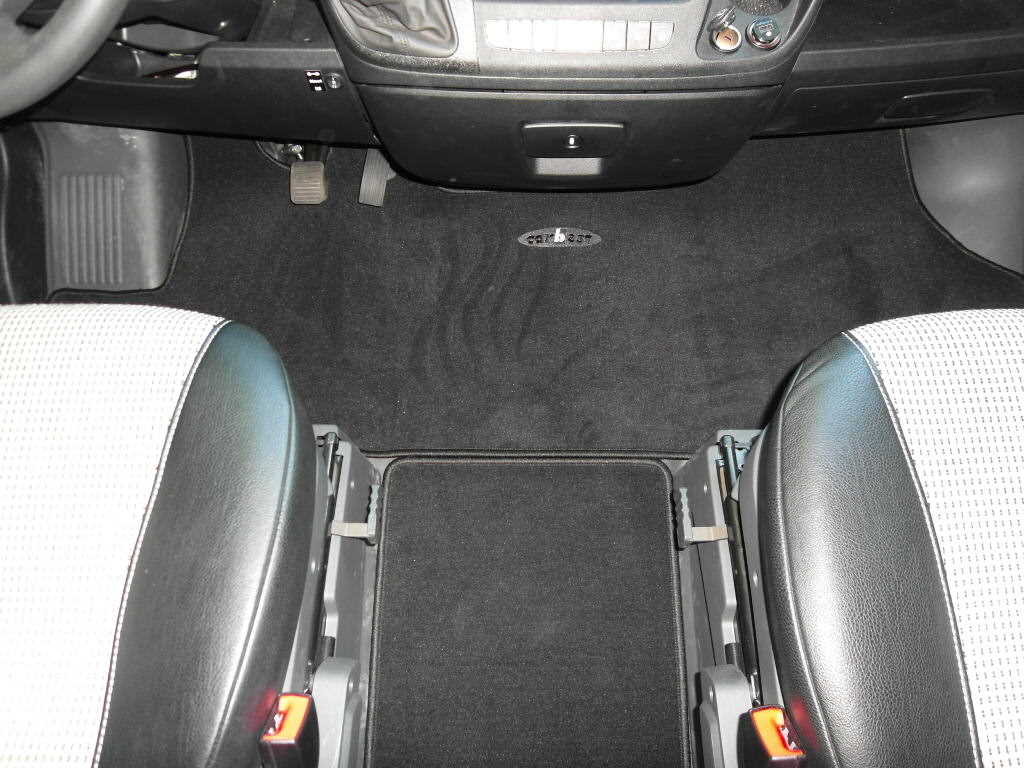Fahrerhausteppich Exquisit Ducato ab 2007, dunkelgrau