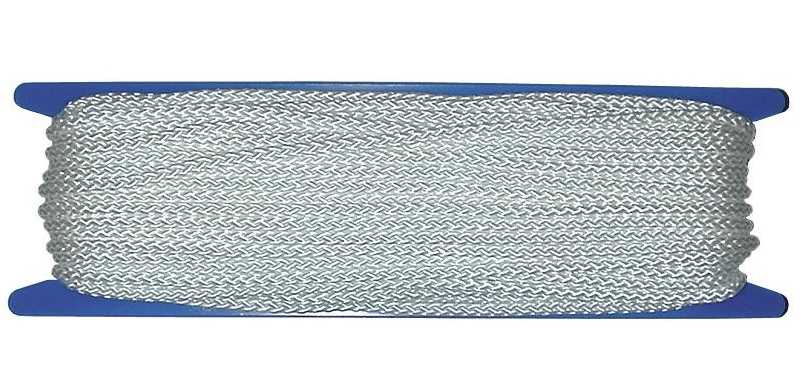 Abspannleinen Zeltspannleine 4 mm weiß 10 m