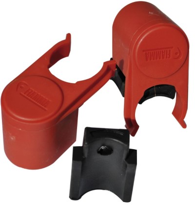 Bull Shock Absorber rot für CB Pro, 2 Stück