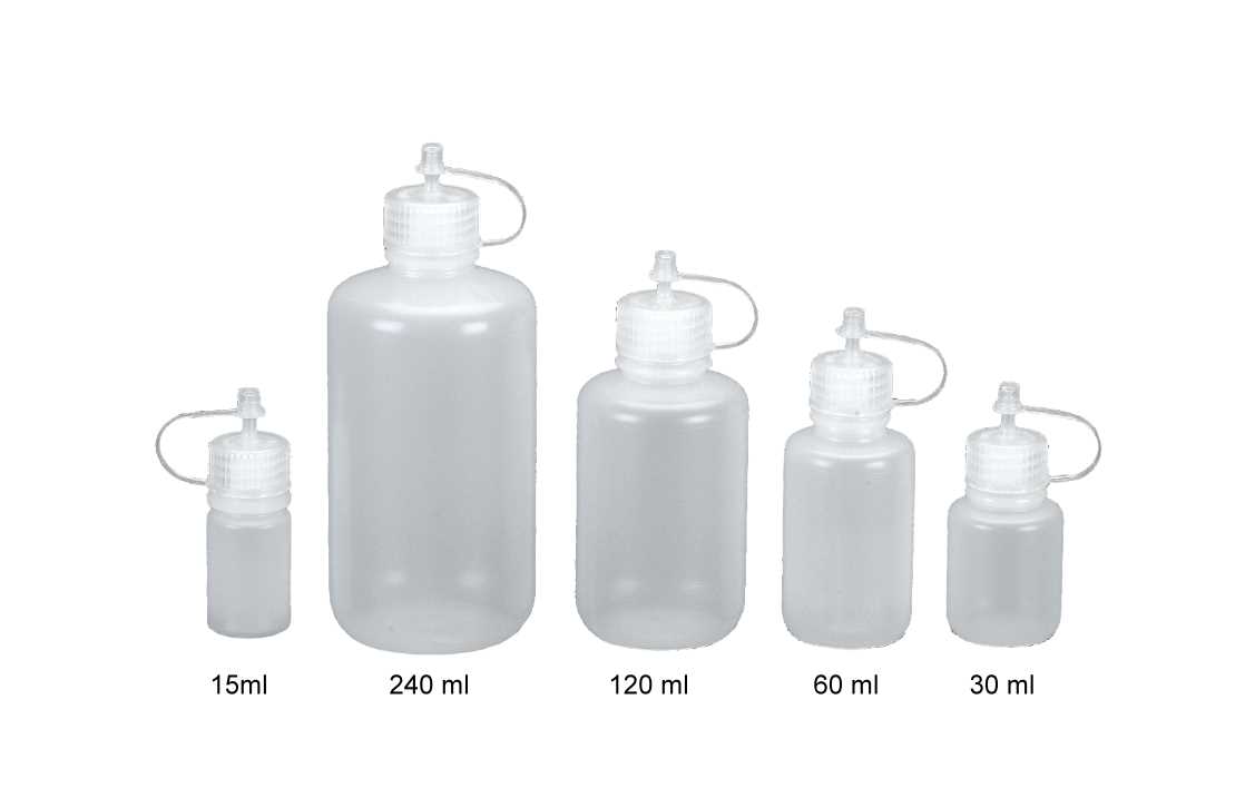 Nalgene Spenderflaschen 240 ml, Hals Ø 17 mm