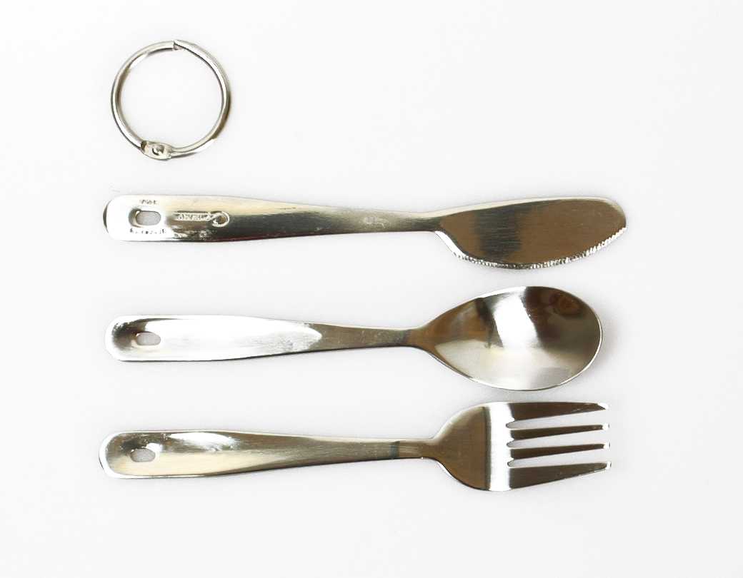 Coghlans Besteck mit Ring 3 teilig