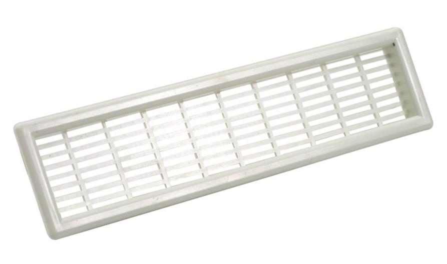 Möbellüfter 180 x 45 mm weiß