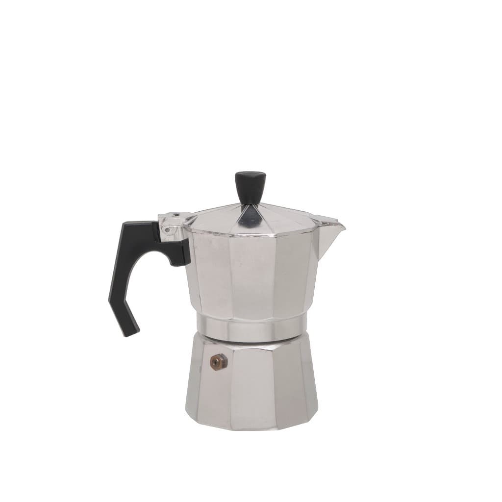 Espresso Maker Bellanapoli 3 Tassen Alu natur
