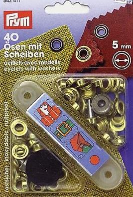 PRYM Ösen und Scheiben 5 mm
