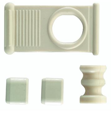 Teilesatz für Springrollo-Seitz elfenbein