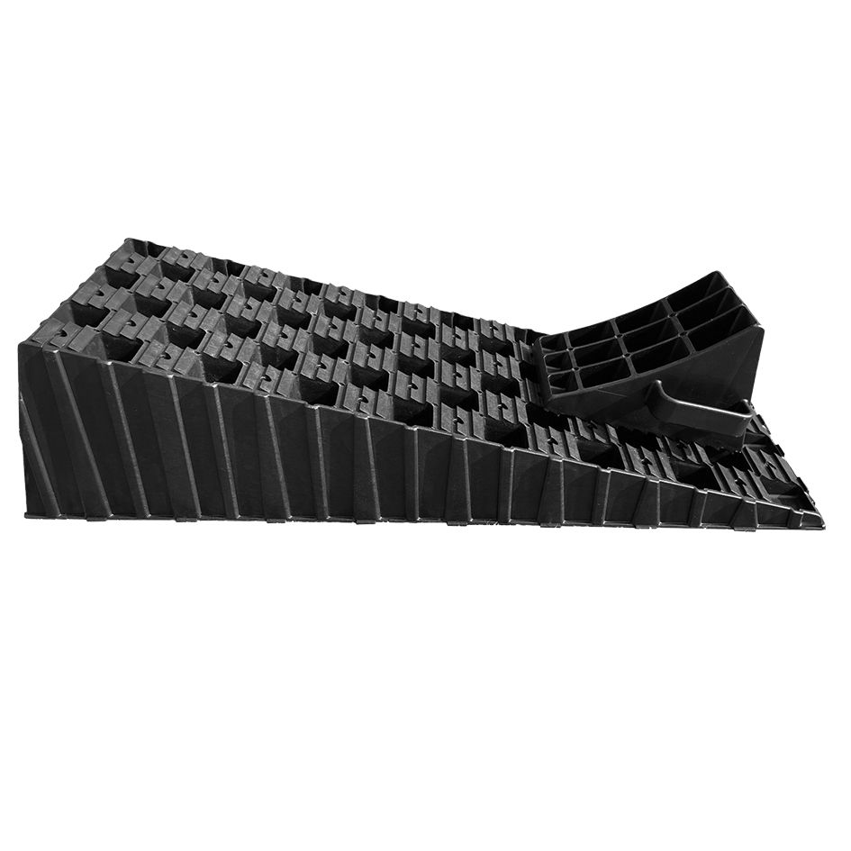 Milenco Stufenloser Auffahrkeil XL mit Parkstopper