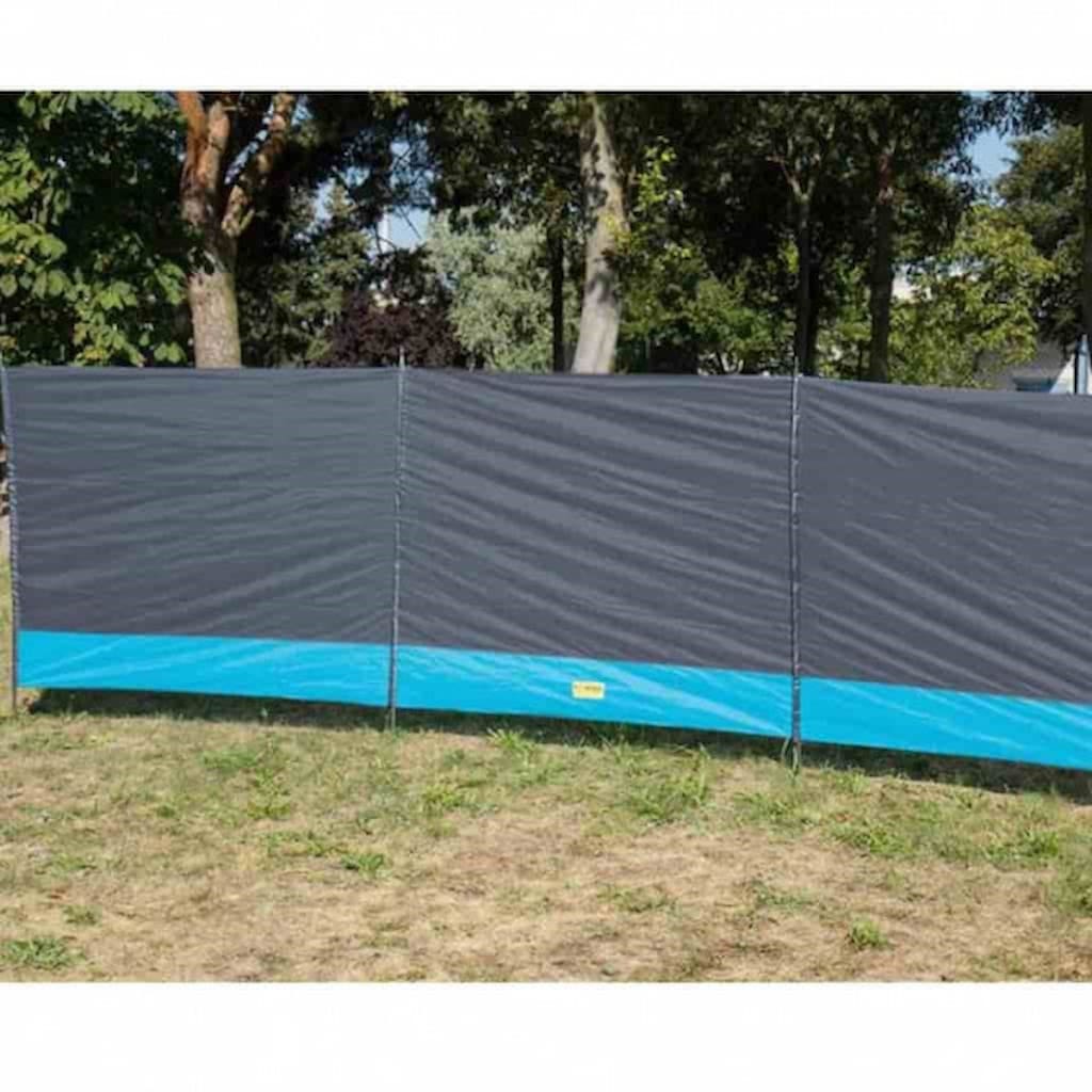 Windschutz 3 Elemente 500x140cm grau