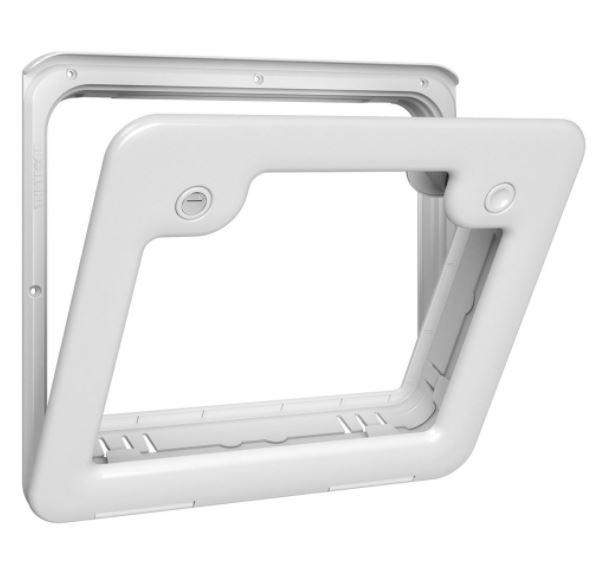Thetford Serviceklappe 349 × 296 mm lichtgrau