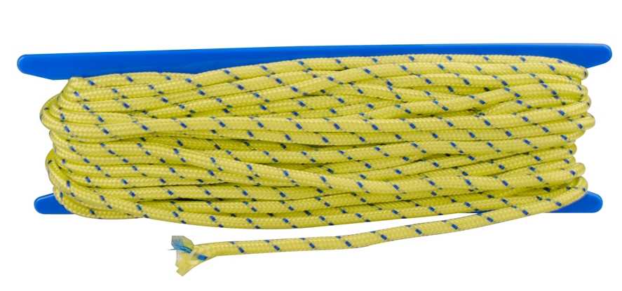 Abspannleine Zeltpsannleine 6 mm neongelb 20 m