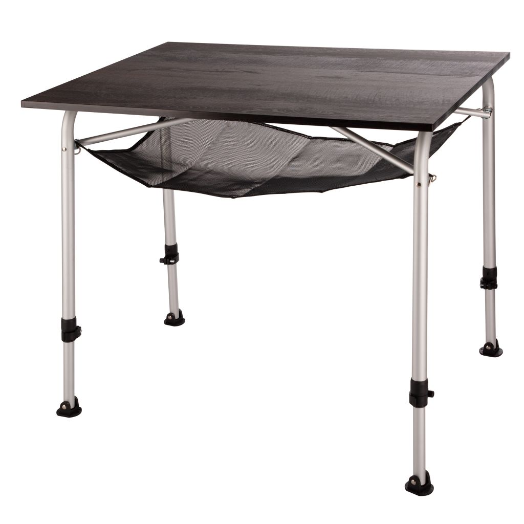 Campingtisch 120 x 70 cm braun