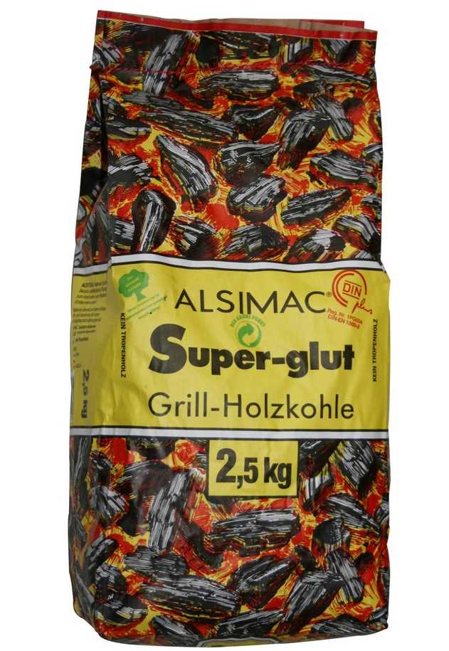 Grill-Holzkohle 2,5 kg