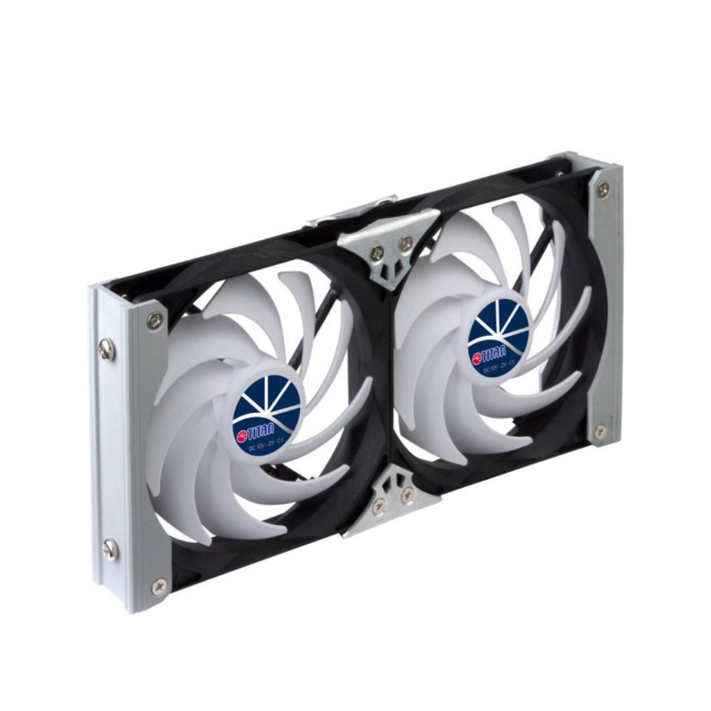 Kühlschrank-Doppellüfter Titan 92 mm
