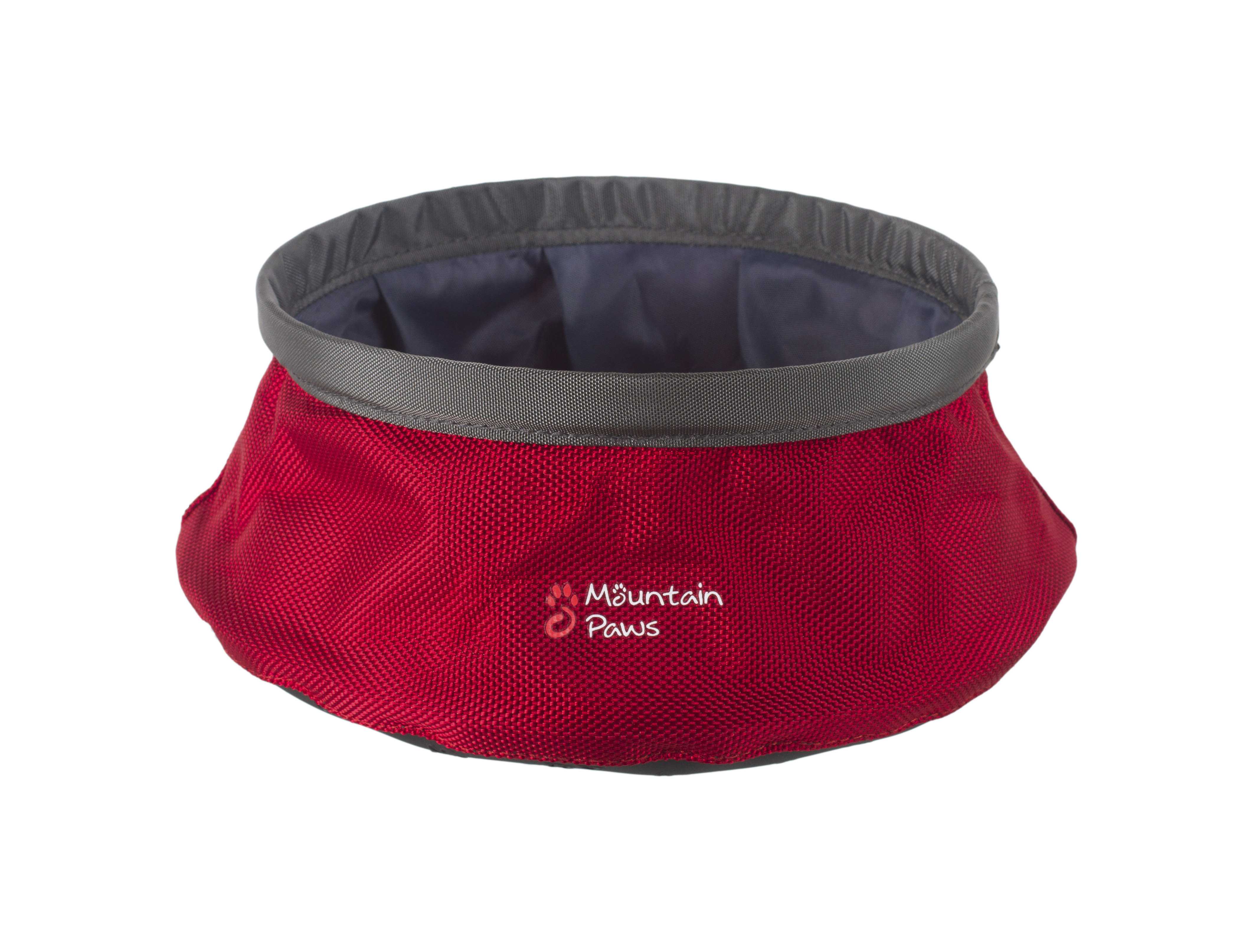 Mountain Paws Wasserschüssel faltbar L, rot