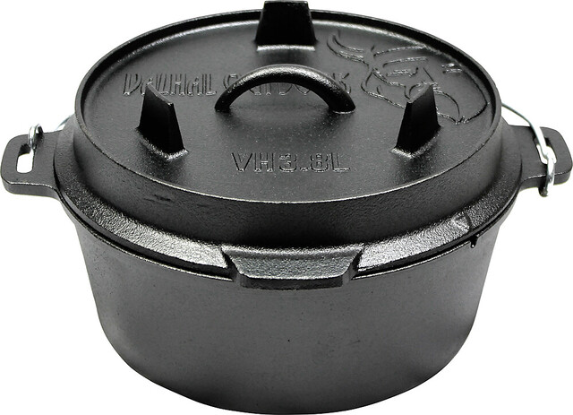 Feuertopf Dutch Oven Gusseisen 3,8 Liter