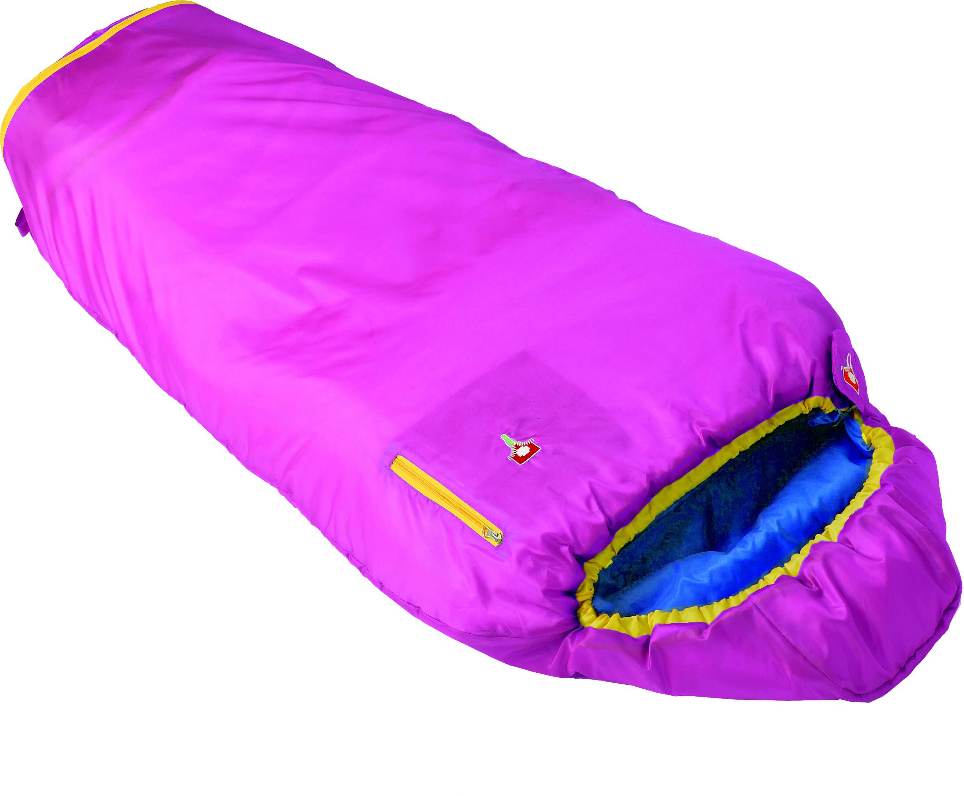 Grüezi-Bag Schlafsack Kids Colorful rose