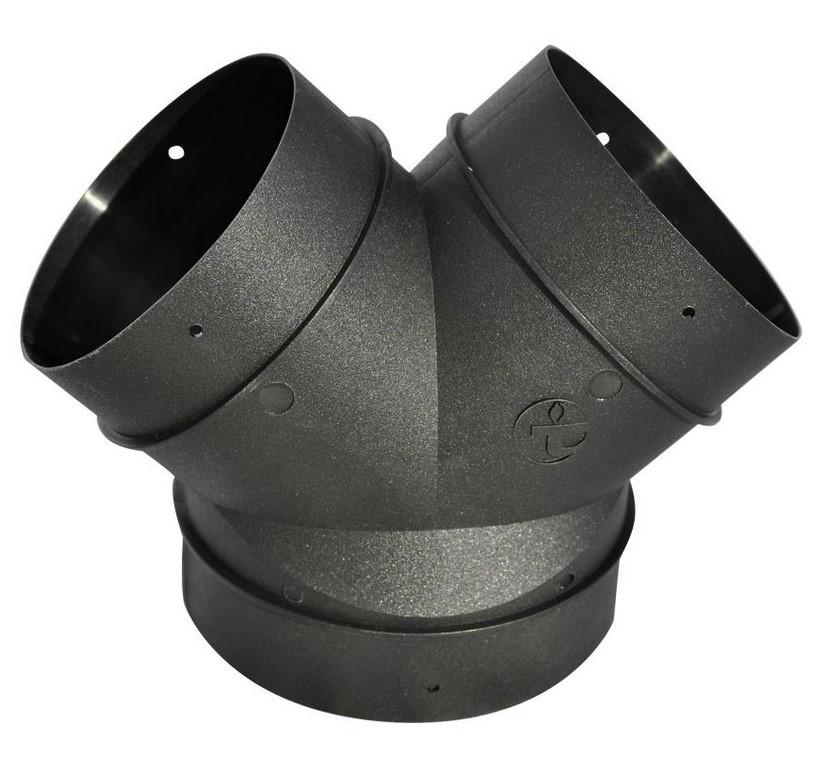 Truma Y-Stück 80 mm Ausgang 2 x 65/72 mm