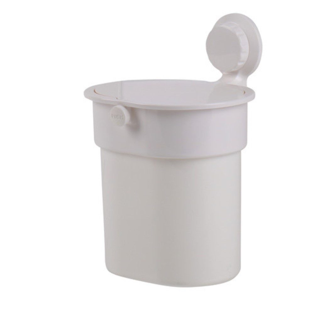 Mülleimer mit Saugnapf