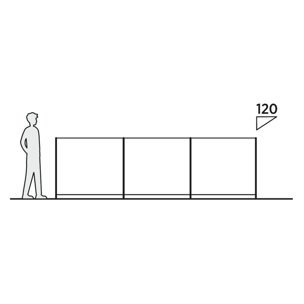 Handlauf, Person, Zaun