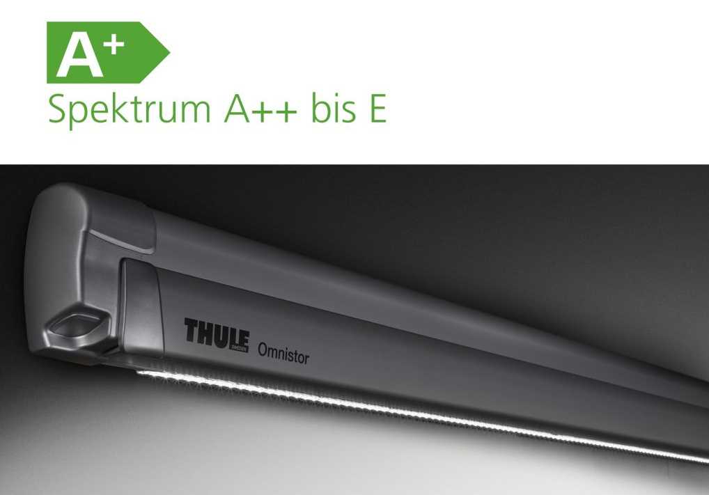 LED-Lichtstreifen Ausrichtung unten für Markisen 5 m
