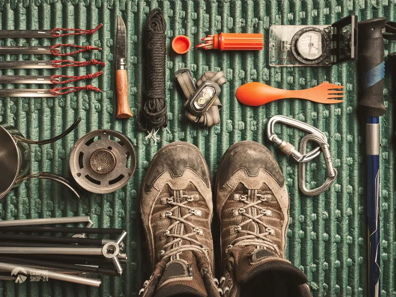 Outdoor Ausrüstung Checkliste