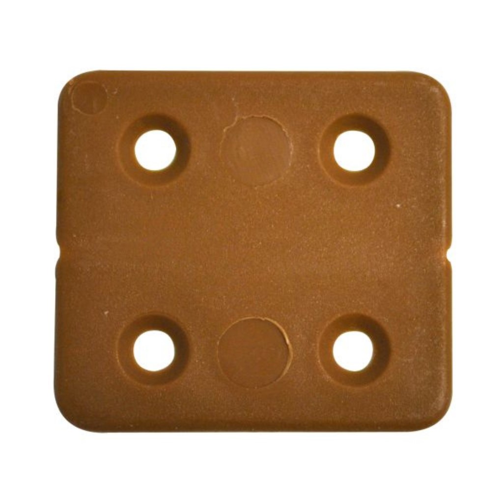 Fawo PVC-Scharniere 40 x 40 mm braun