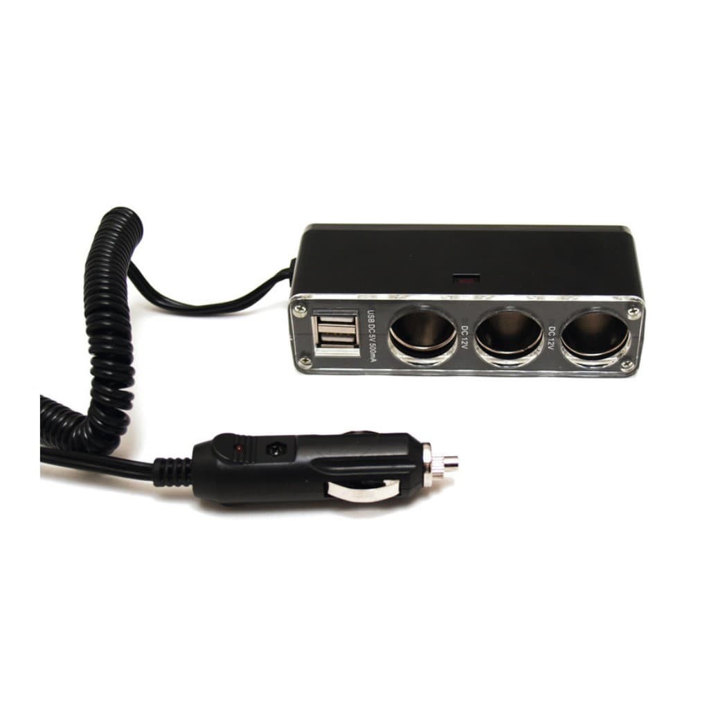 Carbest 3-fach-Verteiler mit USB