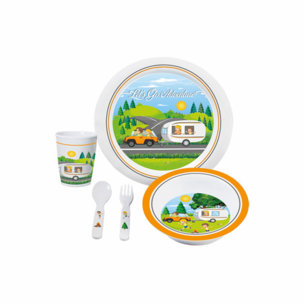 Kindergeschirr-Set LET´S GO ADVENTURE