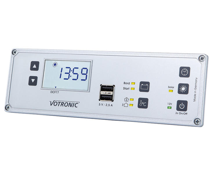 Votronic 5744 VPC Merkur Kombipanel Einbau-Anzeige