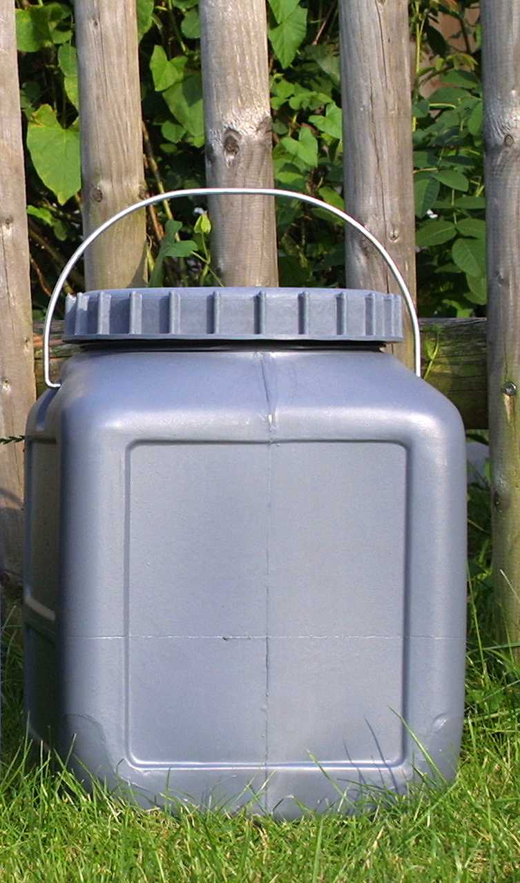 Weithalstonne eckig 20 Liter
