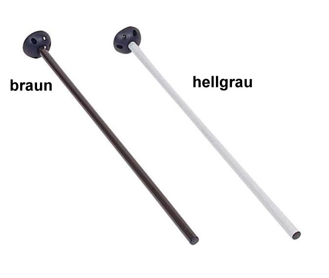 Einzeltischbein 700mm grau
