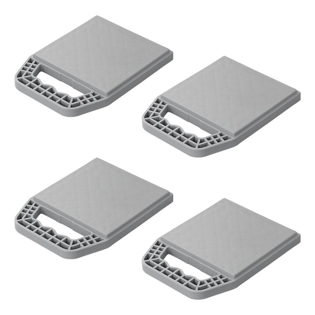 Pro Plus Stützplatten stapelbar mit Griff 4er-Pack
