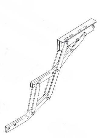 Schere rechts Omnistep 12 V double alu