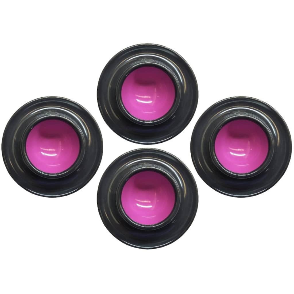 Gimex Eierbecherset Grey Line 4 tlg brombeer