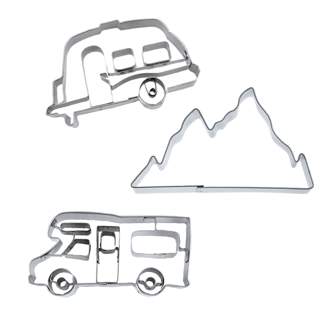 Keks-Ausstecher Set Camping