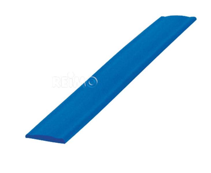Abdeckprofil blau 12 mm für Kederschiene