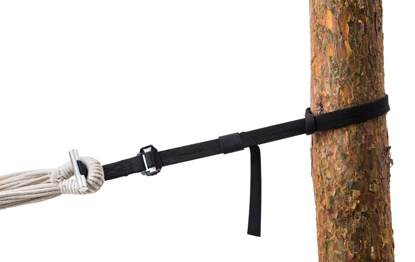 Amazonas T-Strap Befestigungsgurte 2 Stück schwarz