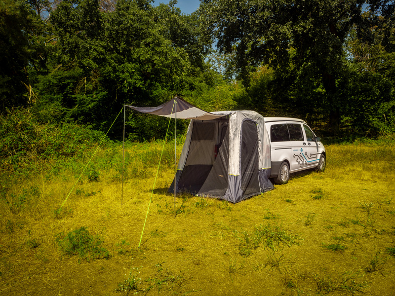 Heckzelt Update Premium für Mercedes Vito Marco Polo ab 2015